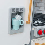 KidKraft Cocina de Juguete Uptown Elite de Madera para niños con Luz y Sonido y Dispensador de Cubitos de Hielo, Juguetes niños 3+ años (53437) Exclusivo en Amazon
