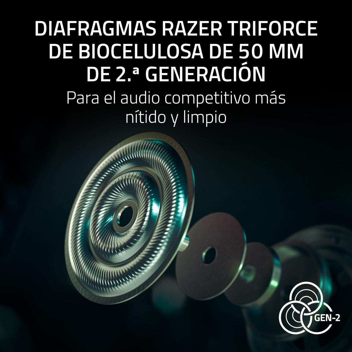 Razer BlackShark V3 Pro Xbox S|X - Auriculares e-Sports inalámbricos con ANC - Cancelación Activa del Ruido - Controladores Triforce de 50 mm - HyperSpeed 2,4 GHz & Bluetooth - Xbox/PC | Negro