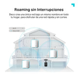 TP-Link Deco X20 (3-Pack) - Sistema WiFi 6 Mesh, AX1800 Doble hasta 540 m2, 2xPuertos Gigabit, MU-MIMO, OFDMA, Seguridad WPA3, Modo Router/Punto Acceso