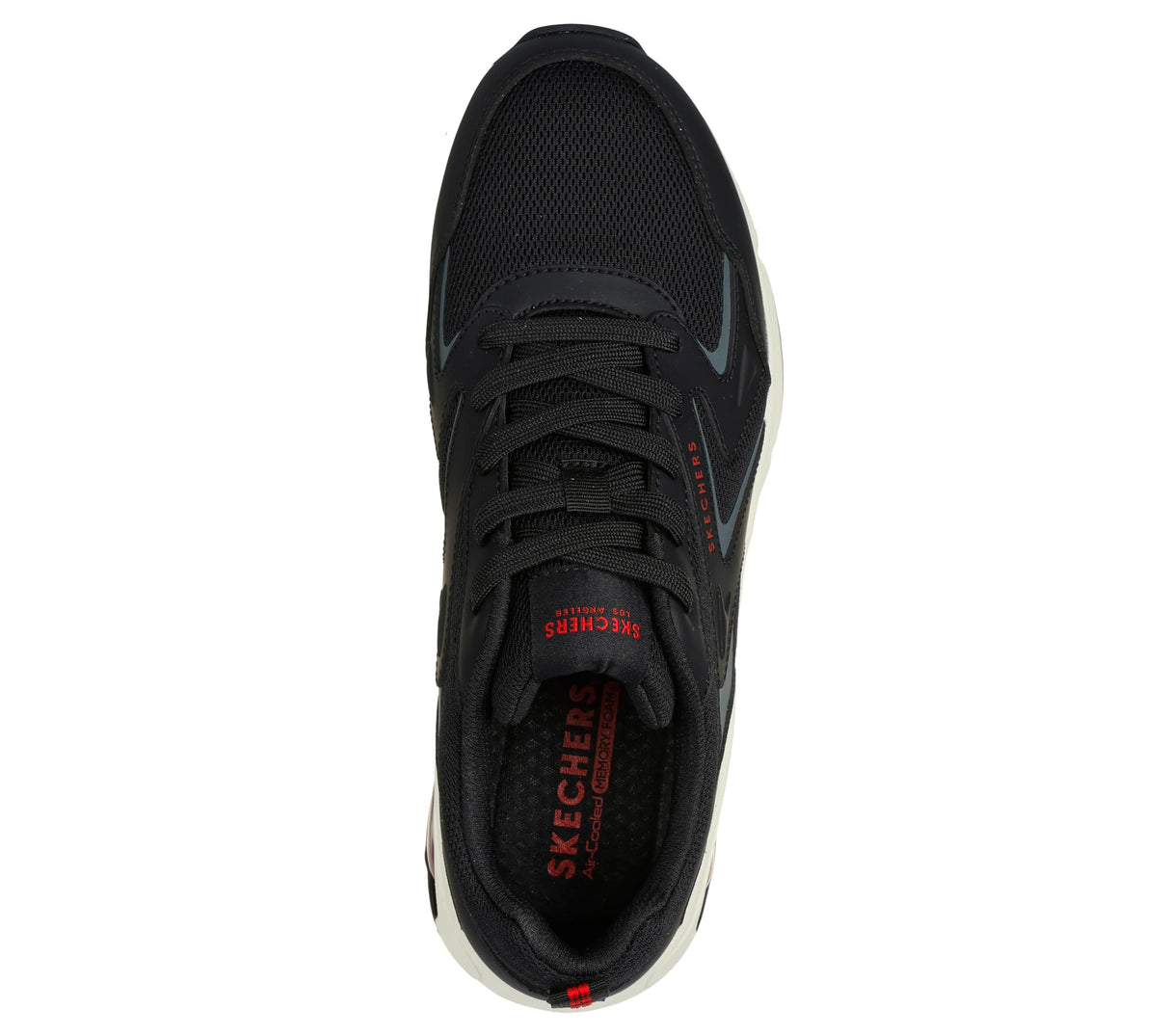 Skechers Uno Evolve Absolute Air, Zapatillas de Deporte Hombre, Negro 01, 46 EU
