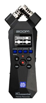 Zoom H1essential Grabadora portátil estéreo (2024 Model, Essential Series) a 32-Bit con coma flotante, accesibilidad, micros X/Y, micrófono USB, para músicos, podcasters, cineastas