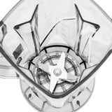 Royal Catering Batidora de Vaso con Cubierta Antirruido Potencia de 1680 W Volumen de 2 L Pantalla Digital Función Pulso 24.500 rpm Licuadora de jarra Batidora americana para batidos