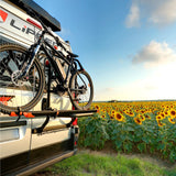 Lippert | R-Bike Van DUCATO | Portabicicletas Multiusos para Bicicletas y Bicicletas eléctricas Campers, en Aluminio, tamaño Individual, 2021104457