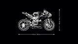 LEGO Technic Moto Ducati Panigale V4 S Maqueta para Construir para Adultos, Kit de Maquetas como Regalo para Pareja, Novios y Padres Fans de las Motos, Decoración Hogar y Oficina 42202