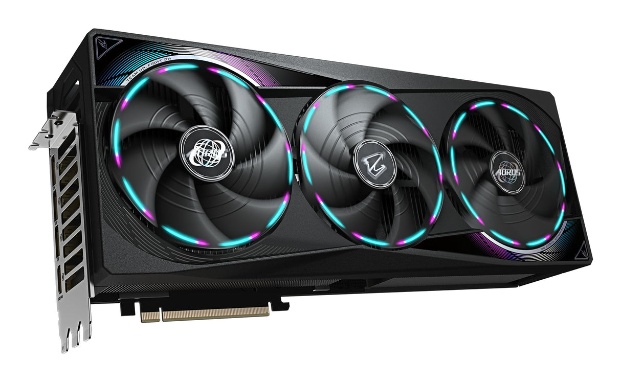 Gigabyte AORUS GeForce RTX 5070 Ti Master 16G Tarjeta Gráfica - 16GB GDDR7, 256 bits, PCI-E 5.0, 2670 MHz Core Clock, 3 x DP 2.1a, 1 x HDMI 2.1b, NVIDIA DLSS 4, GV-N507TAORUS M-16GD