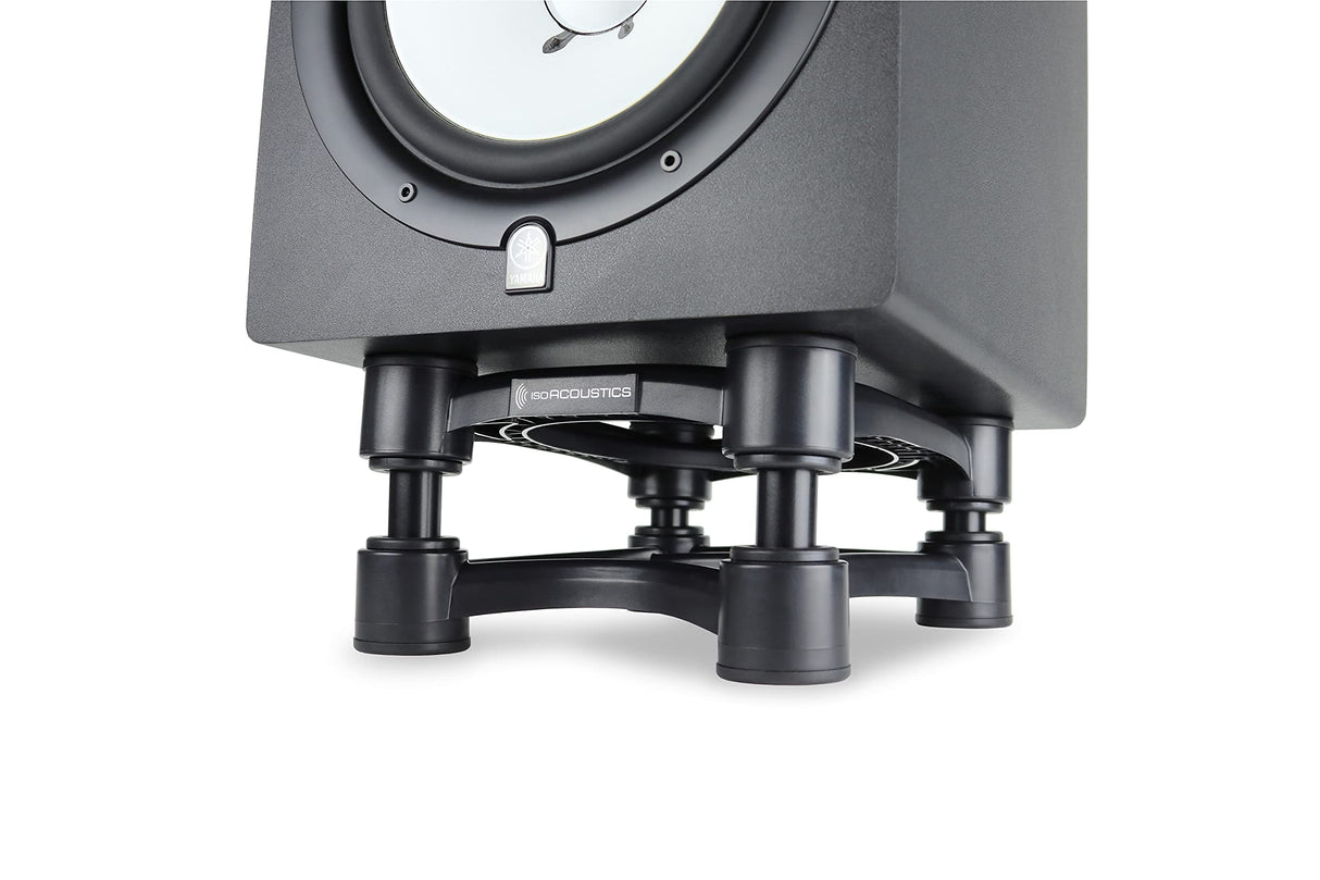 IsoAcoustics ISO-Stand Series Speaker Isolation Stands with Height & Tilt Adjustment: Iso-200 (7.8” x 10”) Pair