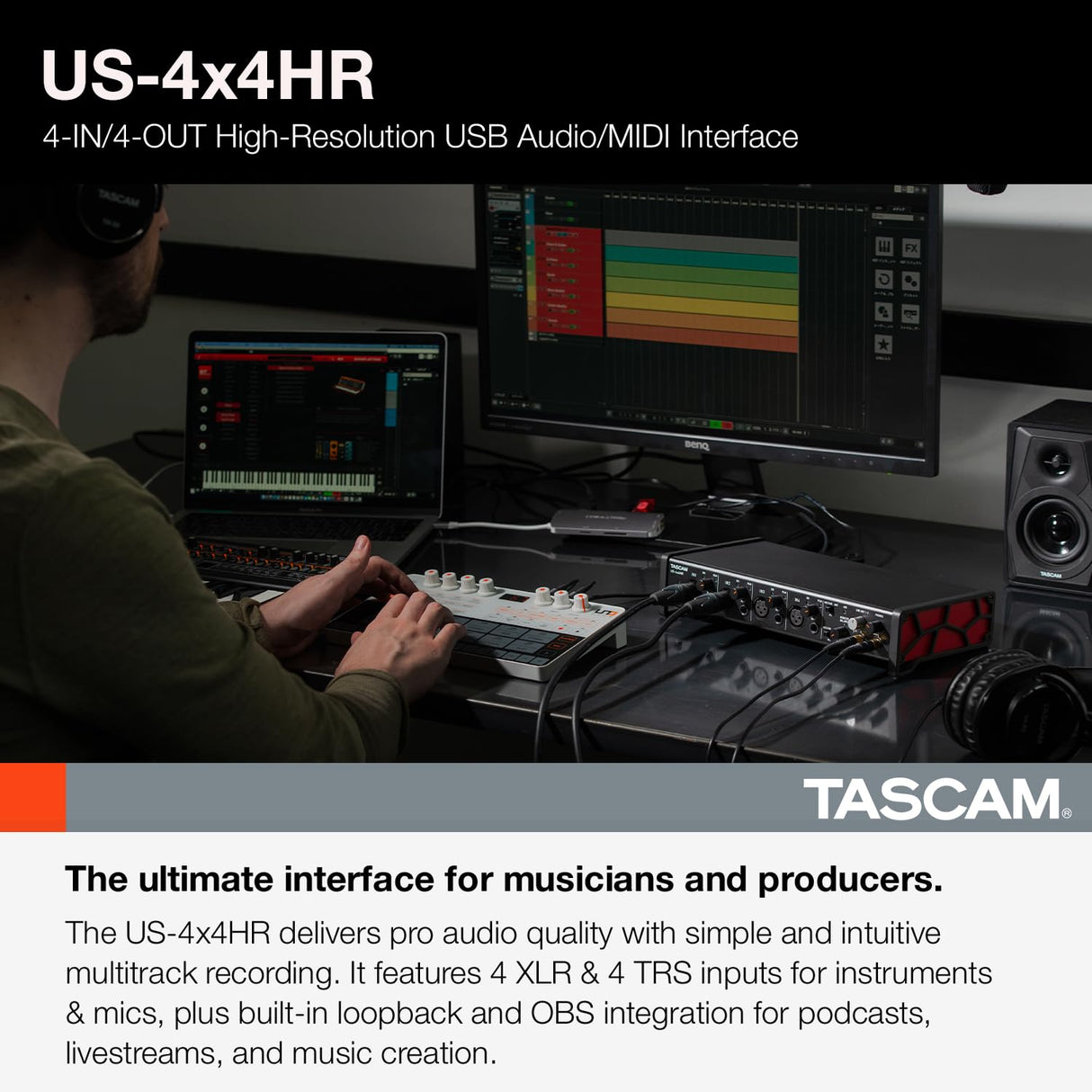 Tascam US-4x4HR