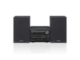Panasonic SC-PM250BEGK Micro Hi-Fi de 2 Canales, Radio Digital Dab+, Reproductor de CD, Bluetooth, USB, Audio, Graves Ricos y Sonido Claro, diseño Compacto y Elegante, Color Negro