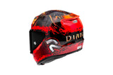 HJC RPHA12 Diablo Blizzard MC1 XXL