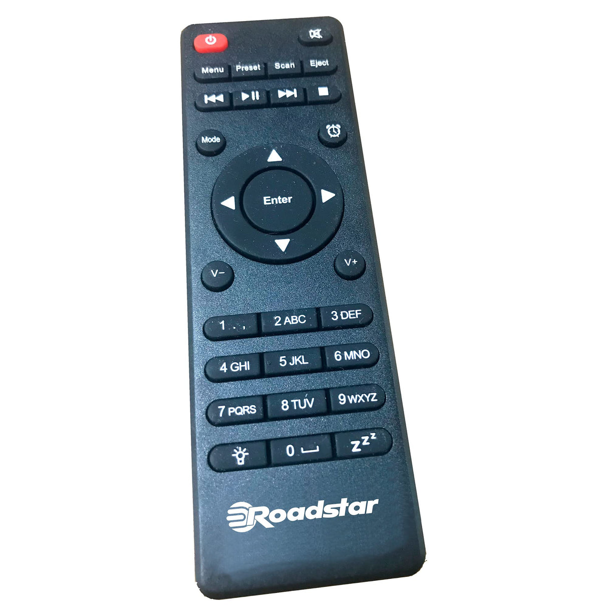 Roadstar IR-540D+BT/BK Microcadena Radio Internet Wi-Fi y Digital Dab+/ FM, Reproductor CD-MP3, Bluetooth, USB para Carga Rápida, AUX IN, Mando a Distancia, Conexión Auriculares, Negro