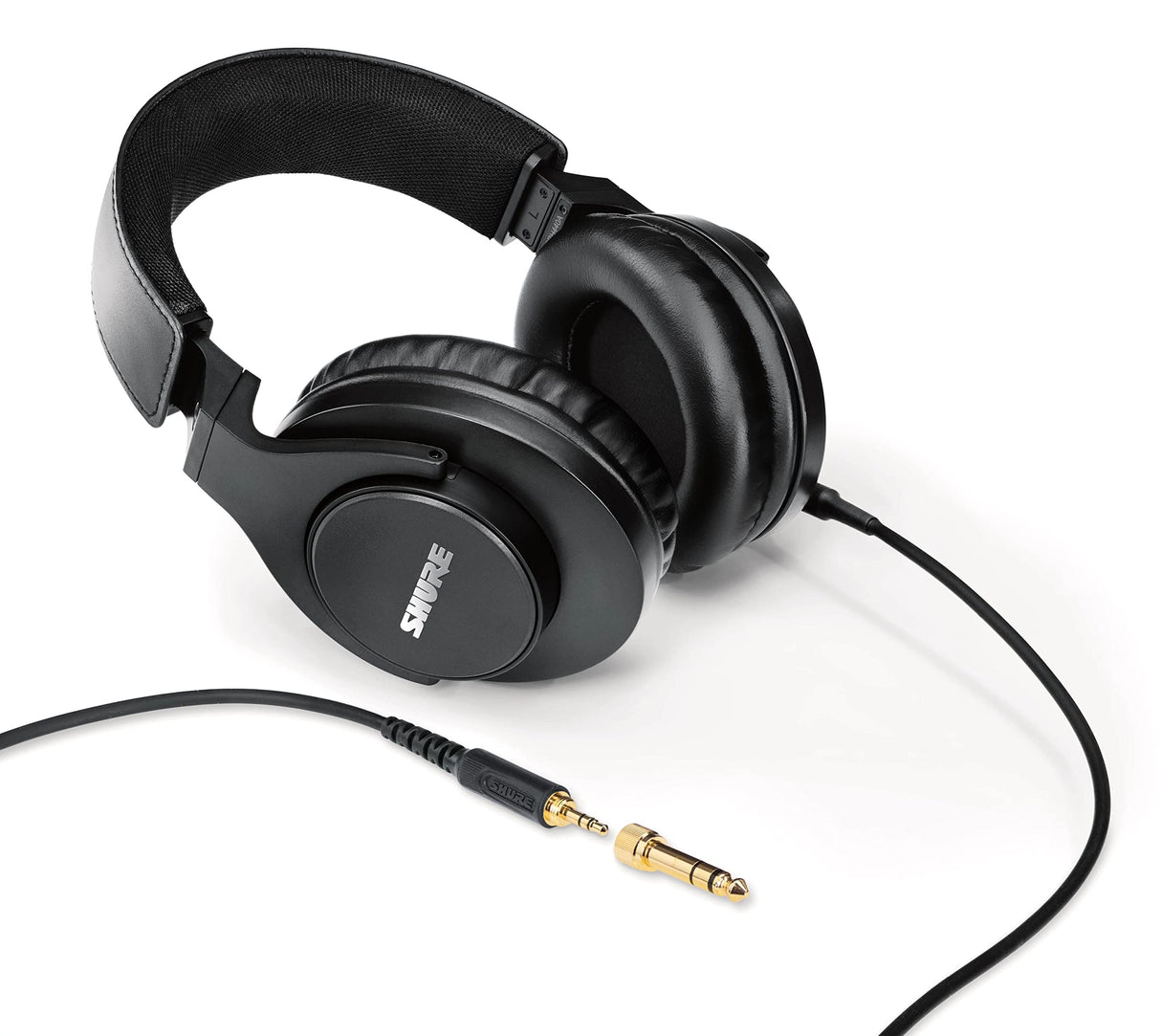 Shure SRH440A Auriculares con Cable de oído para el monitoreo y la grabación, Grado de Estudio Profesional, Respuesta de frecuencia Mejorada - Versión 2022