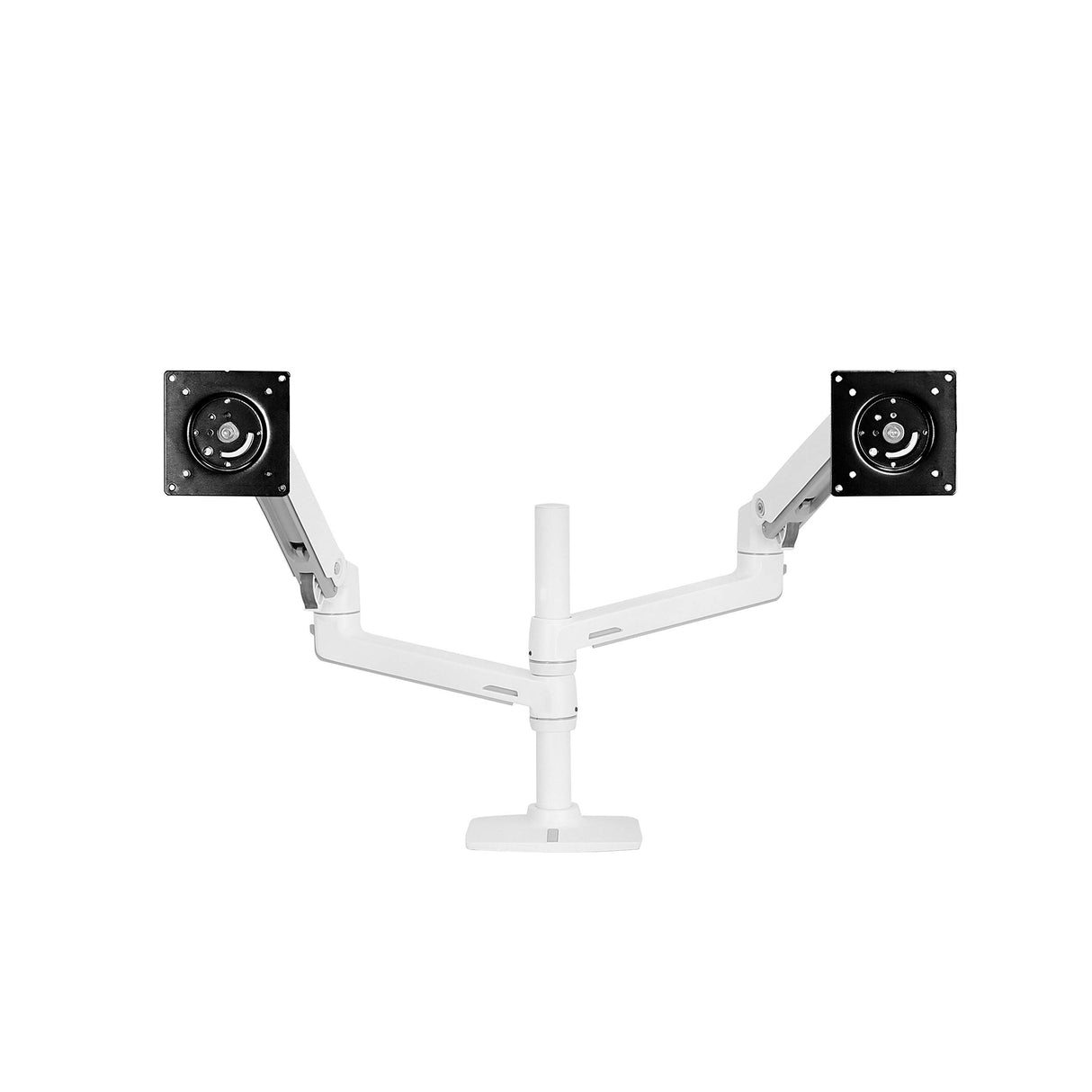 Ergotron LX Series 45-492-216 soporte de mesa para pantalla plana 61 cm (24") Blanco - Soporte para televisor (18 kg, 61 cm (24"), 75 x 75 mm, 100 x 100 mm, Ajustes de altura, Blanco)