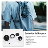 NEEWER HD 85mm Telefoto Lente Telefóno Solo para 17mm Rosca Placa Posterior,Aumento 2.5X Compatible con SmallRig Phone Cage NEEWER Carasca para iPhone Samsung con Adaptador 17mm Lente y Parasol,LS-59