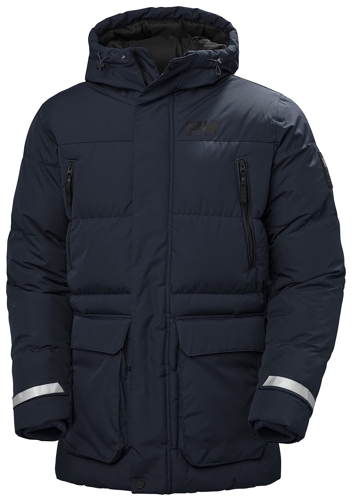 Mens Helly Hansen Reine Puffy Jacket, Azul marino, L