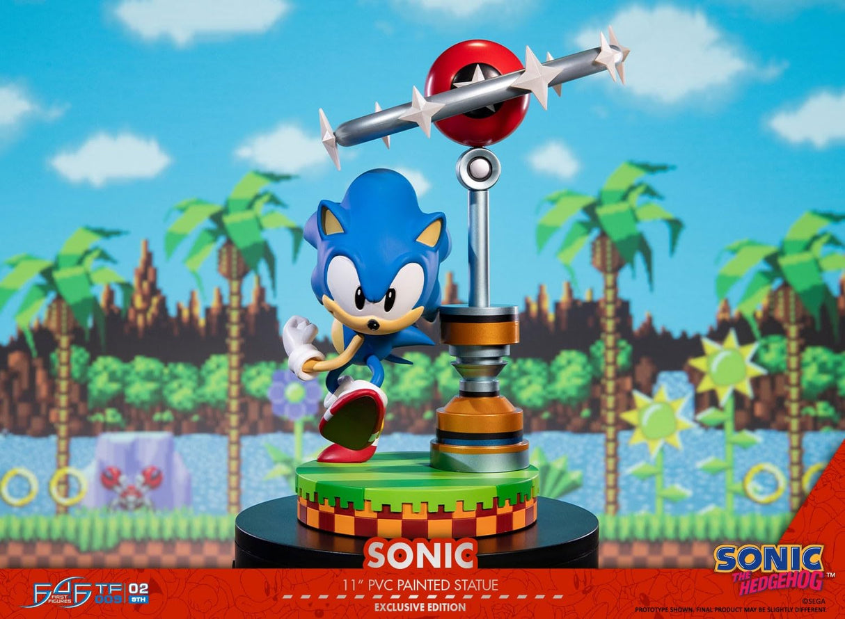 First4Figures F4F Sonic The Hedgehog: Sonic Collector's Edition PVC Statue (27cm) (SNTFCO)