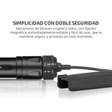 OLIGHT Odin Linterna Táctica Con Batería Recargable Diseñada Profesionalmente 2000 Lúmenes 300 Metros Potente Actividades Deportivas(Negro)