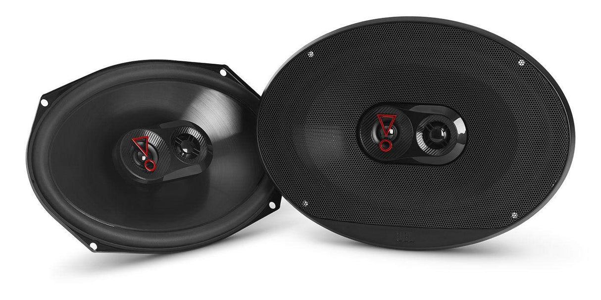 JBL Stage3 9637 - Juego de altavoces coche de 3 vías de Harman Kardon - echo auto ovalada de 375 vatios de 6" x 9" (152 mm x 230 mm)