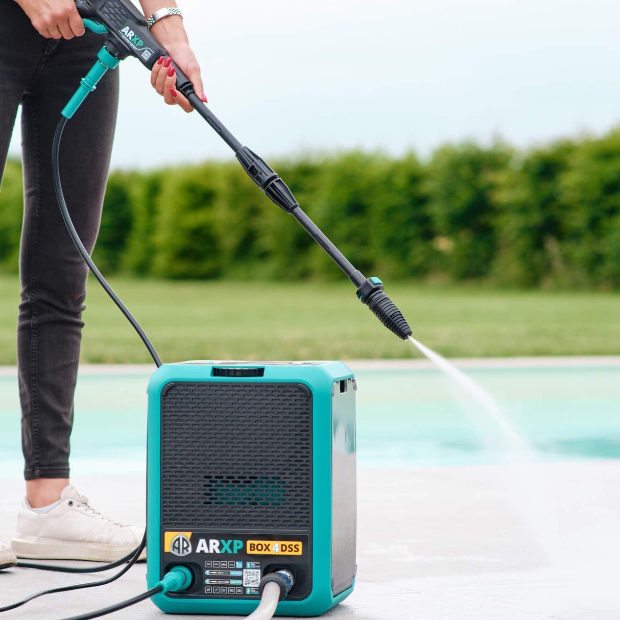 ARXP Hidrolimpiadora de Alta Presión BOX4 180DSS compact (2500 W, 180 bar, 500 l/h)