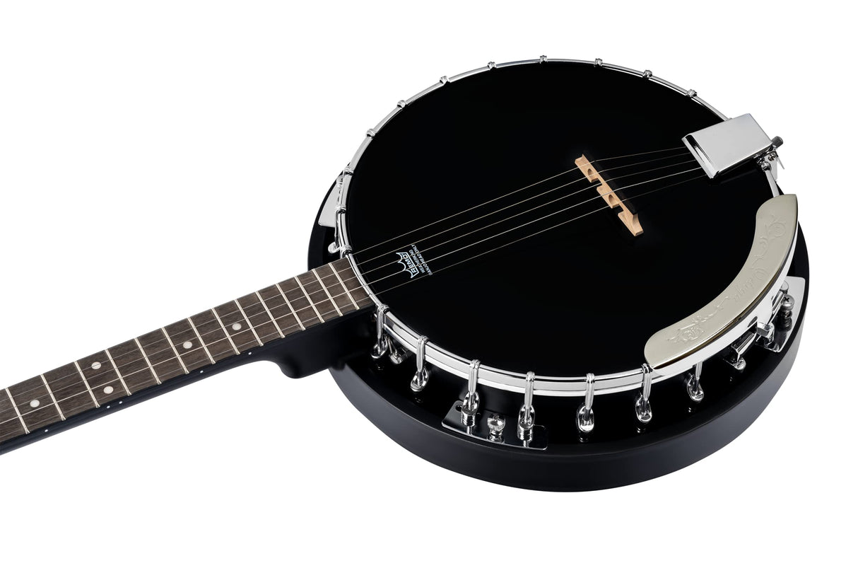 ORTEGA Banjo Raven Series 5-String Incluye funda BK Negro OBJ250-SBK