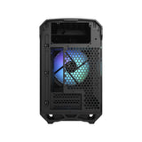 Fractal Design Torrent Nano RGB Black - Light Tint Tempered Glass Side Panels - Open Grille for Maximum Air Intake - 180mm RGB PWM Fan Included - Type C - mATX Airflow Mini Tower PC Gaming Case