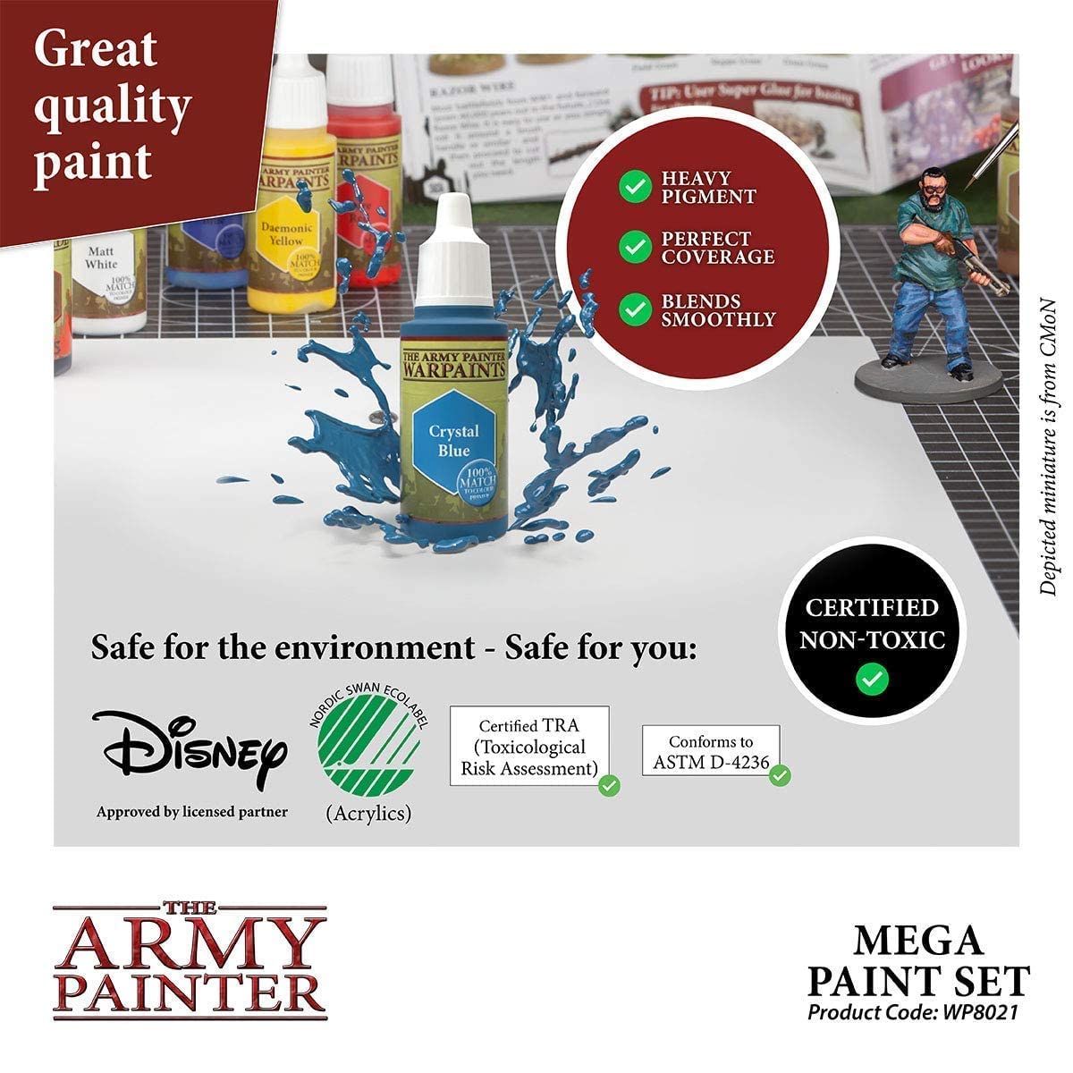The Army Painter – Warpaints Mega Paint Set III