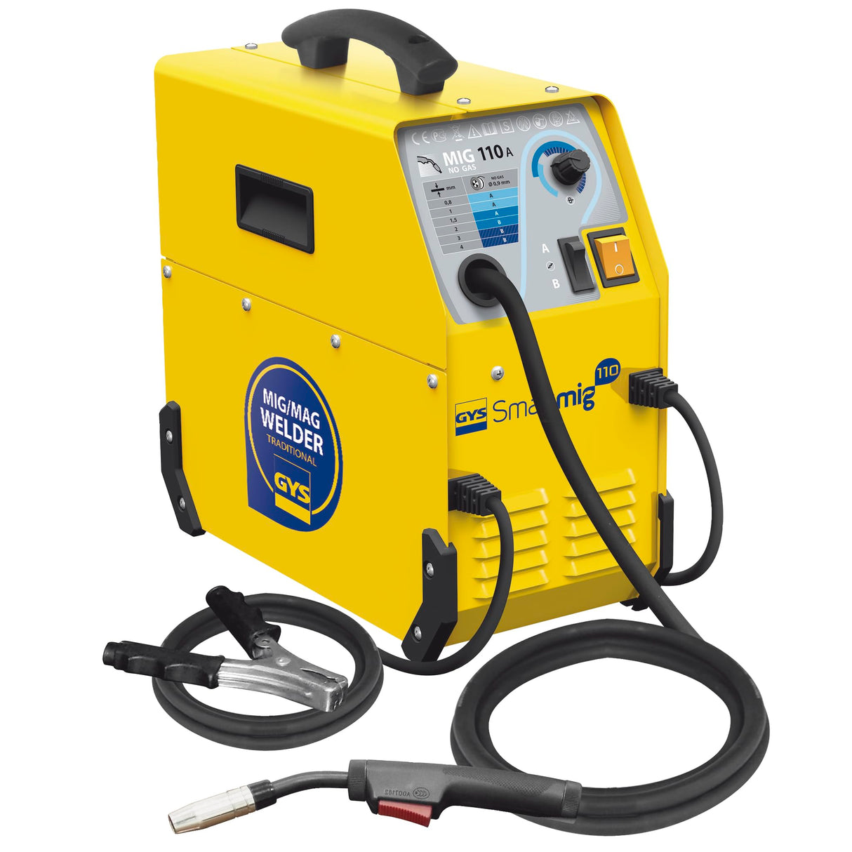 GYS Smartmig 110 - Estación de soldadura (2990W, 230V), color: amarillo
