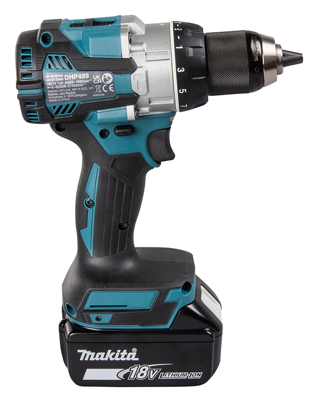 Taladro combinado BL 18V 5,0Ah LXT 80Nm DHP489RTJ