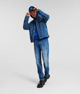 KARL LAGERFELD JEANS, Hombre, Sudadera Con Capucha Y Logo, Ajuste Regular, Negro, L