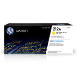 HP 212A W2122A, Amarillo, Cartucho Tóner Original, de 4.500 páginas, para impresoras HP Color LaserJet Enterprise serie M554, M555 y M578