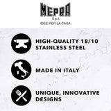 Mepra 101428087 - Cubertería Especial unificada, Color Plateado