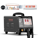 VEVOR Soldador por Puntos y Extractor de Abolladuras 3 kW Kit de Reparación de Abolladuras con Soldador de Pernos con 2 Pistolas de Soldadura 7 Modos Máquina de Reparación de Abolladuras para Autos