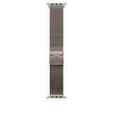 Apple Watch Band - Pulsera Milanese Loop - 49 mm - Titanio Natural - Talla S