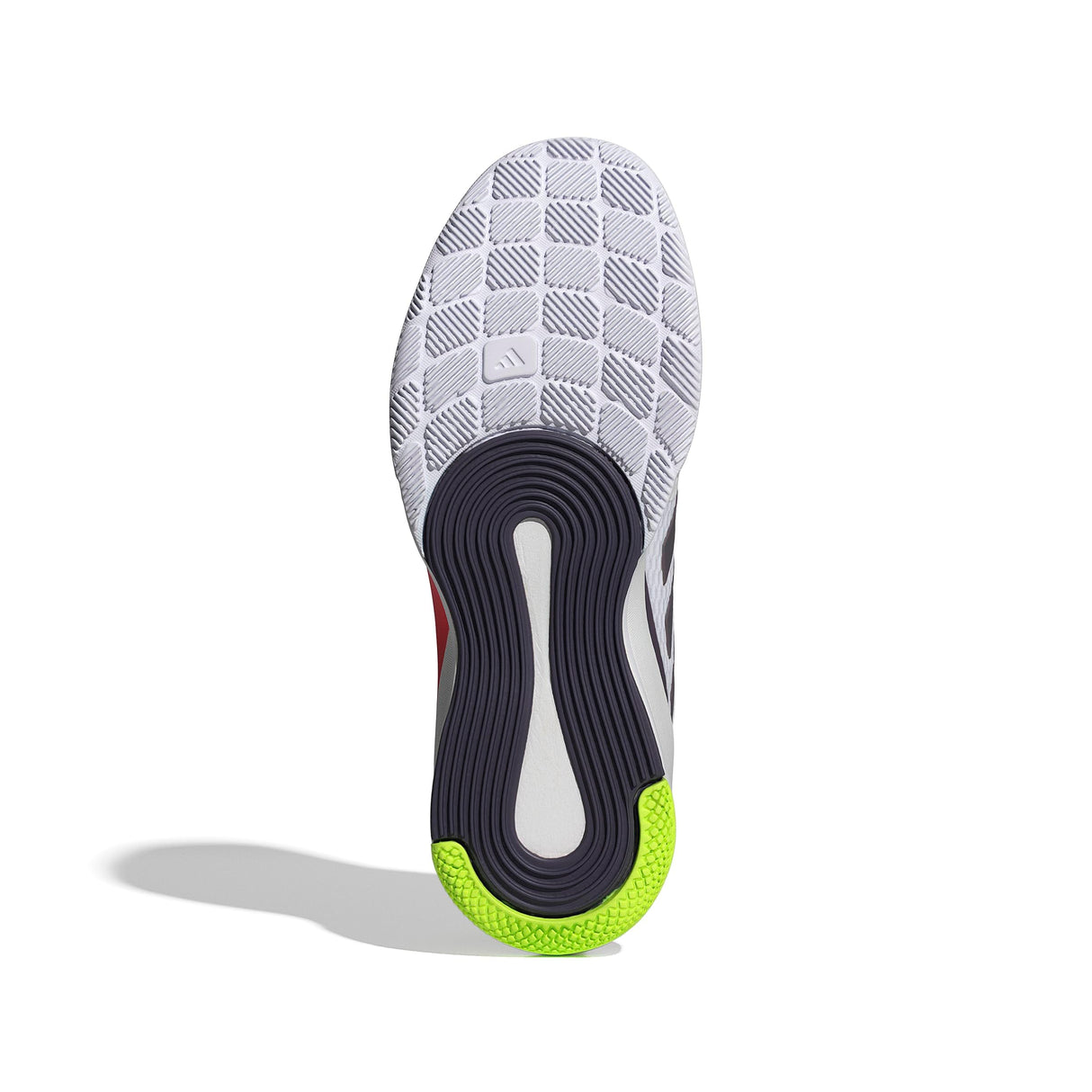 adidas Novaflight 2 Indoor Shoes, Calzado Deportivo Hombre, Cloud White/Aurora Met. / Aurora Plum, 40 EU