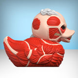 TUBBZ XL: Attack on Titan - Colossal Titan Figura Gigante Coleccionable de Pato de Goma Disfrazado