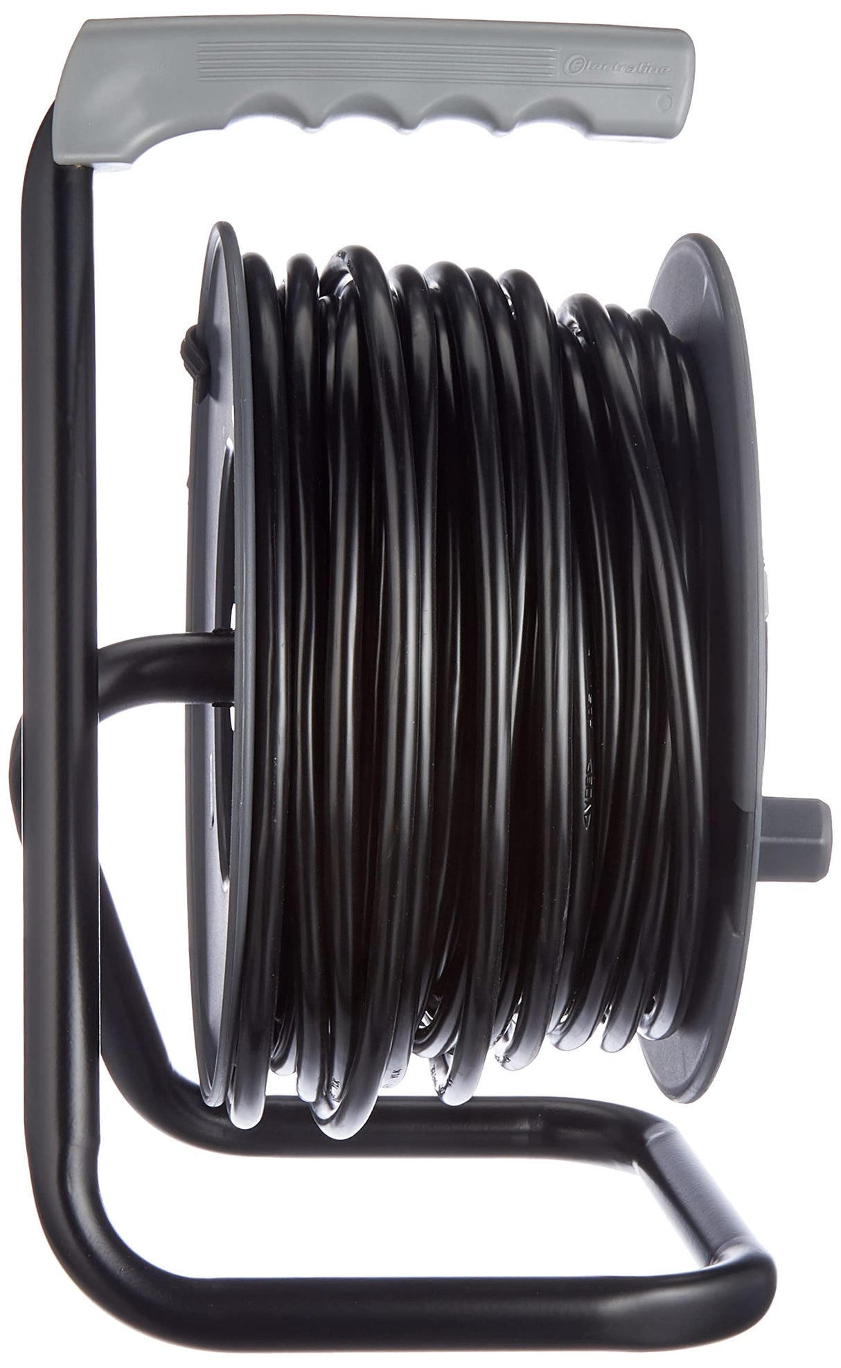Electraline - Alargadera con soporte, para bricolaje, negro, negro, 20867017G