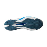 Wilson Rush Pro 4.0 Clay, Sneaker Hombre, Navy Blazer/White/Lapis Blue, 41 1/3 EU