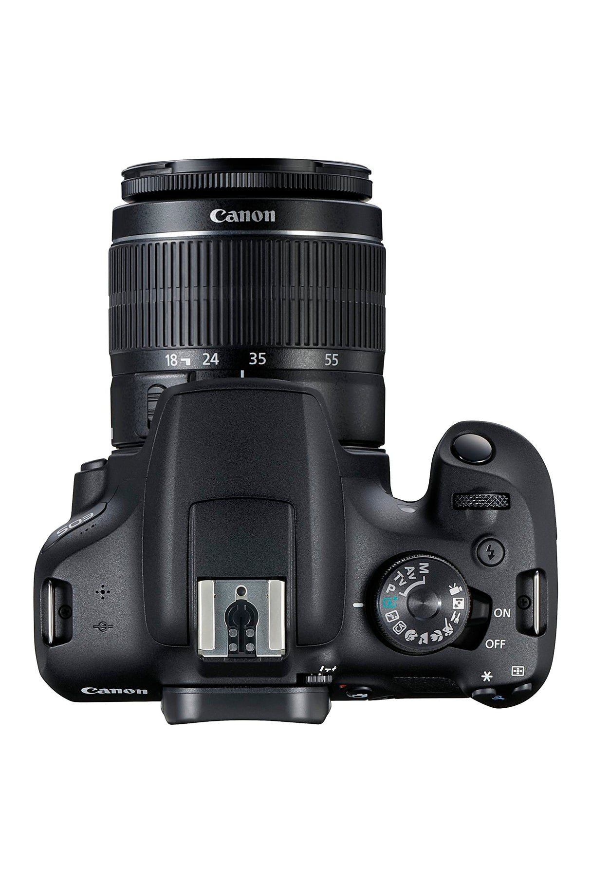 Canon EOS 2000D más EF-S 18-55mm f/3.5-5.6 III Juego de cámara SLR 24,1 MP CMOS 6000 x 4000 Pixeles Negro - Cámara digital (Full HD, Negro)