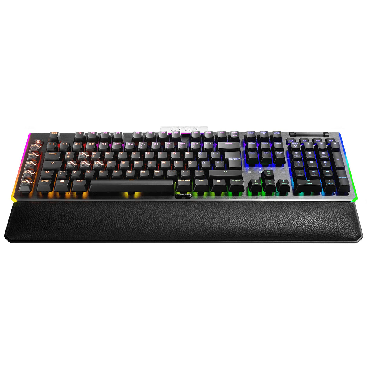 EVGA Z20 RGB Optical Mechanical Teclado de Juegos, RGB Backlit LED, Interruptores Mecánicos Ópticos (Linear)