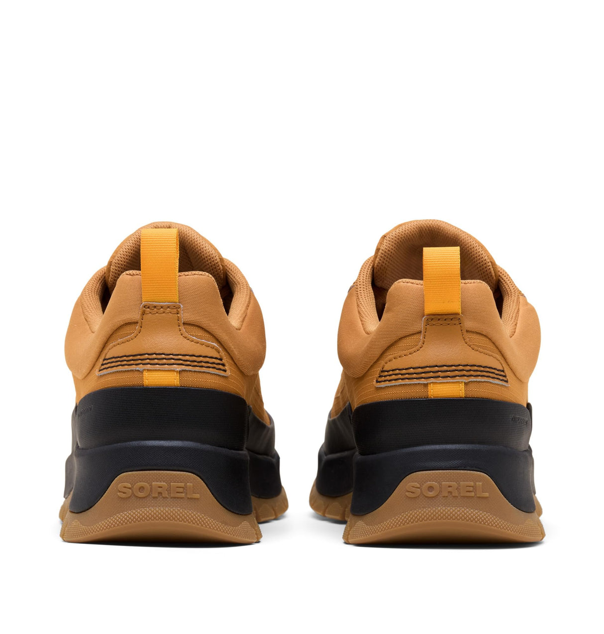 Sorel Outing NW Sneaker Low WP, Zapatillas Hombre, Canyon Gold, Black, 44 EU