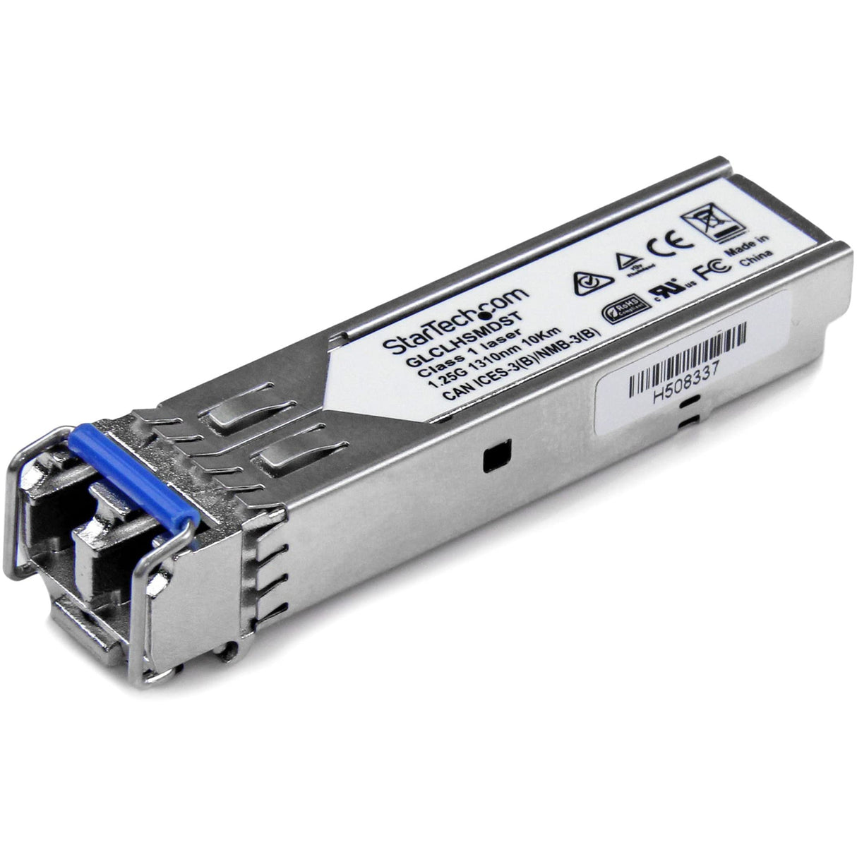 StarTech.com GLCLHSMD10ST - Módulo transceptor SFP Compatible con Cisco GLC-LH-SMD (Paquete de 10) Color Plata