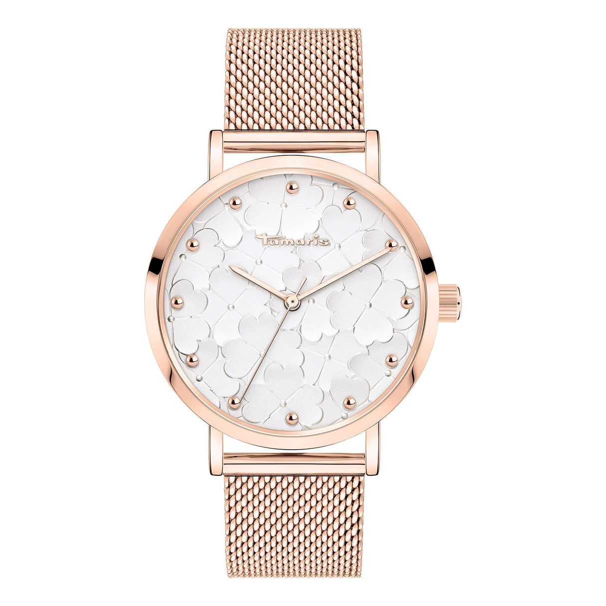 Tamaris Reloj Analógico para Mujeres de Cuarzo con Correa en Acero Inoxidable TT-0180-MQ