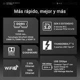 ASUS ROG Maximus Z890 Extreme - Placa Base E-ATX, 24+2+1+2 etapas de Potencia, DDR5, PCIe 5.0 Compatible con GPU de última generación, Seis Ranuras M.2, WiFi 7, Puertos Thunderbolt 5