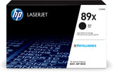 HP 89X CF289X, Negro, Cartucho Tóner de Alta Capacidad Original, de 10.000 páginas, para impresoras HP LaserJet Enterprise M507x, M507dn, MFP M528f, MFP M528dn y HP LaserJet Enterprise Flow MFP M528z