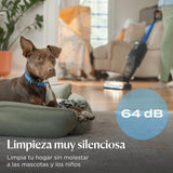 Bissell CrossWave OmniFind, Aspiradora de Mano Sin Cable, Aspirado y Mopa al Mismo Tiempo, con Luces LED FurFinder para Detectar Suciedad y Pelos de Mascotas, 185m² Limpieza Multisuperficie, 4006N