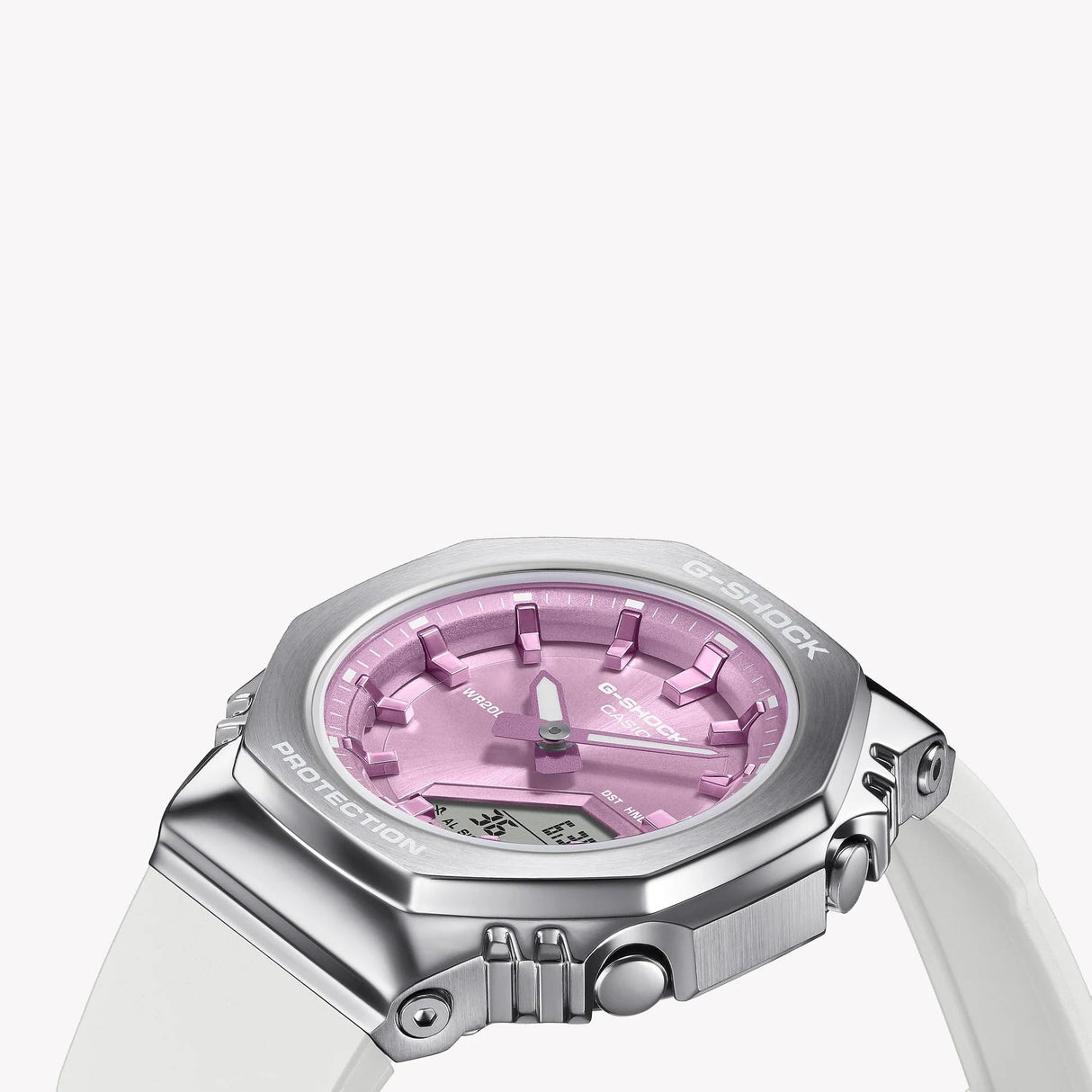 Casio Reloj Análogico-Digital para Mujer de Cuarzo con Correa en Plástico GM-S2110-7A6ER