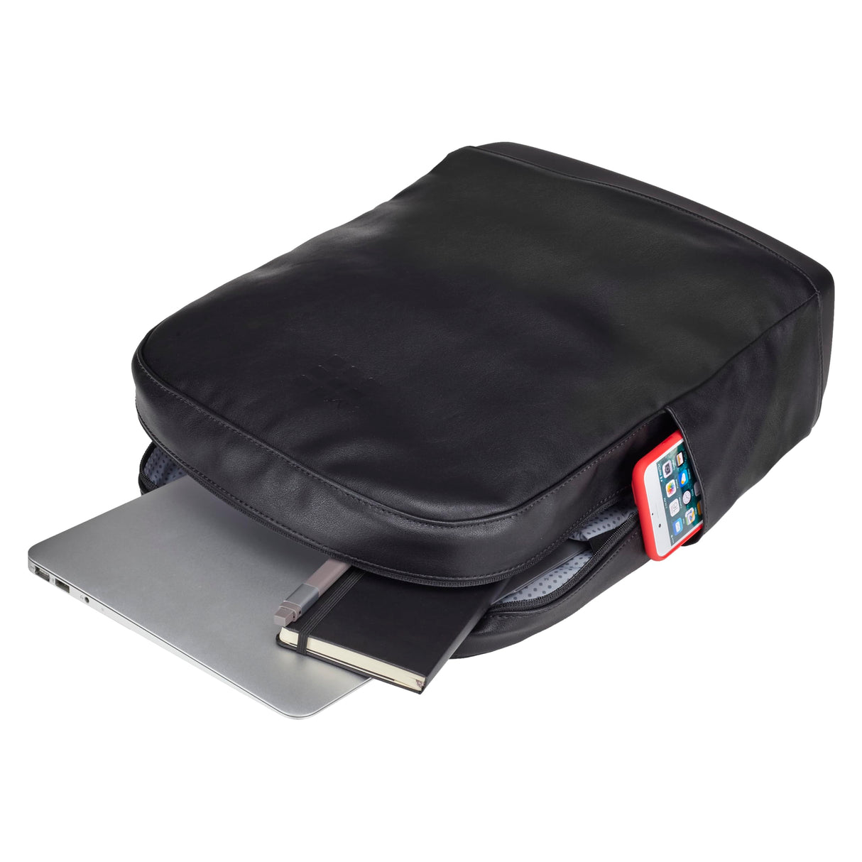 Moleskine Mochila Porta PC Colección Classic, Mochila Compatible con Computadora, Laptop, Notebook y iPad hasta 15'', Dimensiones 32 x 42 x 11 cm, Color Negro