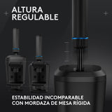 Logitech G RS Shifter and Handbrake con cambio fácil de modo, empuñadura ajustable en altura y mordaza de mesa, para volantes de las series G y PRO, PS, Xbox y unidades de carreras de PC - Negro