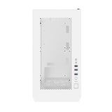 MONTECH Air 100 ARGB, Micro-ATX, Vidrio Templado - Blanco