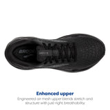 Brooks Damen Ghost 16 Laufschuhe Neutralschuh Black/Black/Ebony - Schwarz 38,5