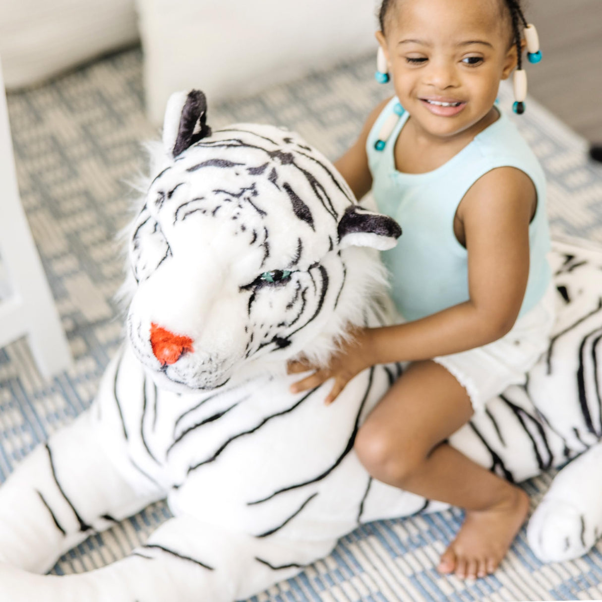 Melissa & Doug White Tiger Giant Juguete de Pluche